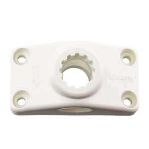 Scotty Combination Side / Deck Mount - White - TRAPSKI