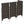 Suncast 4 Panel Wicker Screen Enclosure, Java & Outdoor 4-Panel Fence, White