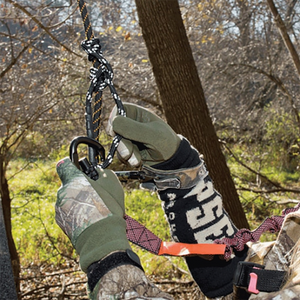 Muddy Safe-Line 30" Durable Nylon Outdoor Hunting & Tree Stand System, (9 Pack)
