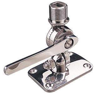 Sea-Dog Adjustable Antenna Base - Deck Mount - Investment Cast 316 Stainless Steel - TRAPSKI