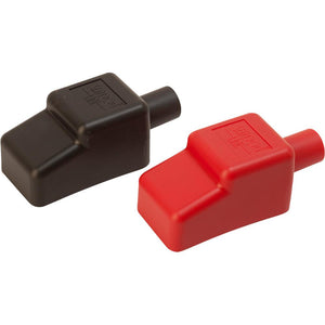 Sea-Dog Battery Terminal Covers - Red/Black - 5/8" - TRAPSKI