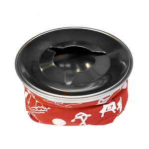 Sea-Dog Bean Bag Style Ashtray - Red - TRAPSKI