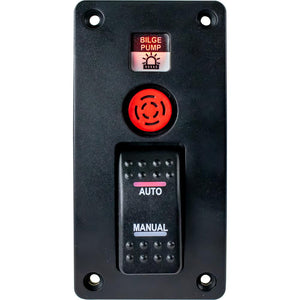 Sea-Dog Bilge Pump Water Alarm Panel w/Switch - TRAPSKI