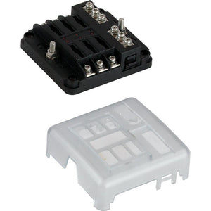 Sea-Dog Blade Style LED Indicator Fuse Block w/Negative Bus Bar - 6 Circuit - TRAPSKI