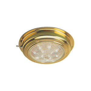Sea-Dog Brass LED Dome Light - 4" Lens - TRAPSKI