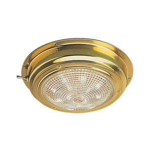 Sea-Dog Brass LED Dome Light - 5" Lens - TRAPSKI