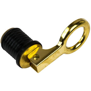 Sea-Dog Brass Snap Handle Drain Plug - 1" - TRAPSKI