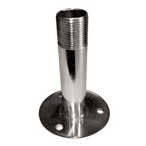 Sea-Dog Fixed Antenna Base 4-1/4" Size w/1"-14 Thread Formed 304 Stainless Steel - TRAPSKI