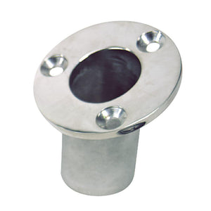 Sea-Dog Flush Mount Flagpole Socket - 25 - 1-1/4" ID - 316 Stainless Steel - TRAPSKI