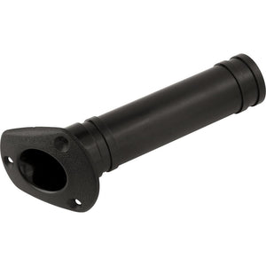 Sea-Dog Flush Mount Rod Holder - Black - TRAPSKI