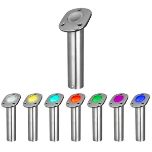 Sea-Dog LED RGB Rod Holder w/Tube Insert - TRAPSKI