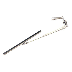 Sea-Dog Manual Windshield Wiper - Machined Brass Chrome Plated [412601-1] - TRAPSKI