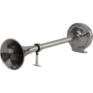 Sea-Dog MaxBlast Stainless Steel Trumpet 12V Horn - Single - TRAPSKI