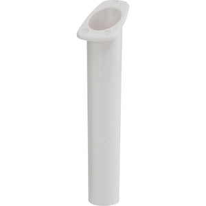 Sea-Dog Narrow Gunnel Flush Mount Rod Holder - White - TRAPSKI
