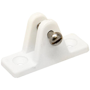 Sea-Dog Nylon Angled Deck Hinge - White - TRAPSKI
