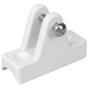 Sea-Dog Nylon Concave Deck Hinge - White - TRAPSKI