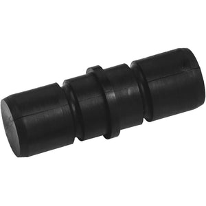 Sea-Dog Nylon Tube Connector - Black - 7/8" - TRAPSKI
