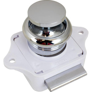 Sea-Dog Push Button Rim Latch - Chrome Plated Brass [224300-1] - TRAPSKI