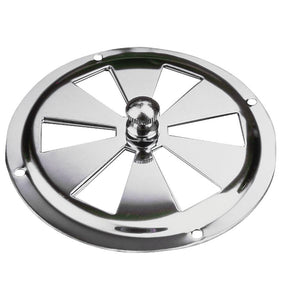 Sea-Dog Stainless Steel Butterfly Vent - Center Knob - 5" - TRAPSKI