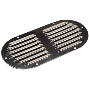 Sea-Dog Stainless Steel Louvered Vent - Oval - 9-1/8" x 4-5/8" - TRAPSKI