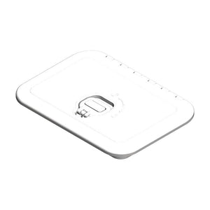 Sea-Dog Triple Lock Rectangular Marine Hatch - 10" x 14" - White - TRAPSKI