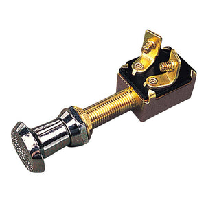 Sea-Dog Two-Position On-Off Push-Pull Switch - Stamped Brass [420390-1] - TRAPSKI