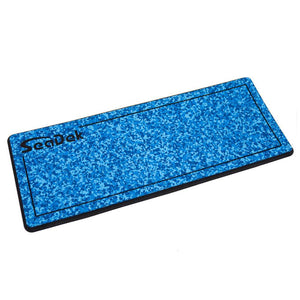 SeaDek 16 x 39" 20mm Dual Density Large Helm Pad w/SeaDek Logo - Brushed Texture - Aqua Camo/Black (406.4mm x 990.6mm x 20mm) - TRAPSKI