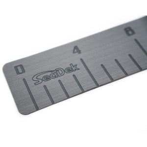 SeaDek 36" Fish Ruler - Storm Grey w/SeaDek Logo - TRAPSKI