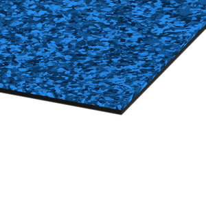 SeaDek 40" x 80" 6mm Two Color Full Sheet - Brushed Texture - Aqua Camo/Black (1016mm x 2032mm x 6mm) - TRAPSKI