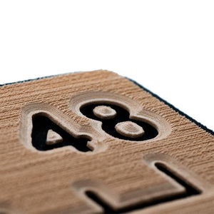 SeaDek 48 Routed Ruler - 6mm - Brushed Texture - Mocha/Black - TRAPSKI