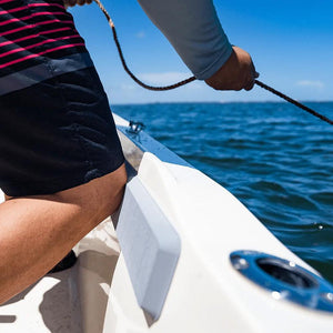 SeaDek Cockpit Coaming Bolster Set (2) - 4" x 39" 20mm Thick - Black w/Brushed Texture - TRAPSKI