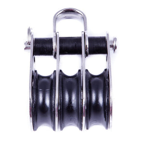 SeaSure 25mm Treble Block w/Shackle - TRAPSKI