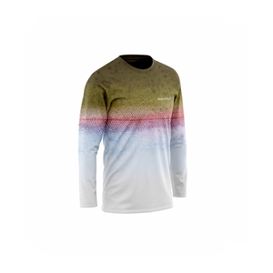 Rainbow Trout Sport Tec Crew Long Sleeve - Youth