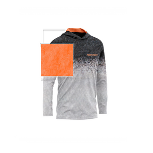 Salmon Sport Tec Hooded Long Sleeve - Youth