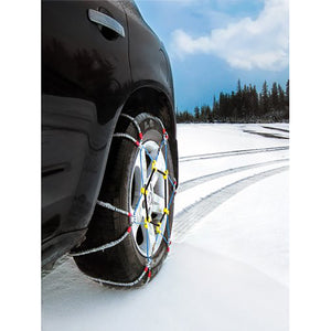 Security Chain SZ451 Super Z6 Car Truck Snow Radial Cable Tire Chain, 4 Pack