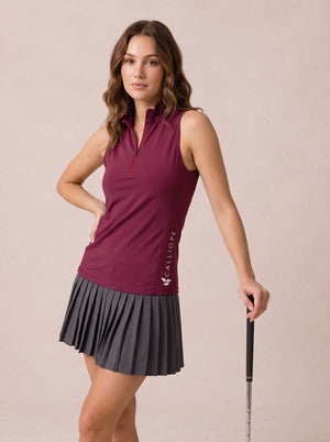 Kendall High Neck Polo