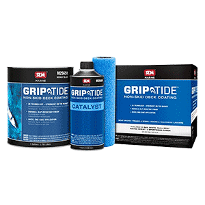 SEM GripTide Non-Skid Deck Coating Kit - Midnight Black - TRAPSKI