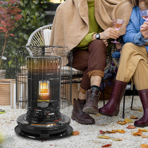 Sengoku CV-23K(H) KeroHeat Portable Convection Kerosene Buddy Heater 23,500 BTU, Black