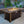 Serenelife Outdoor Rattan Patio Propane Fire Pit Table with Glass Guard, Black