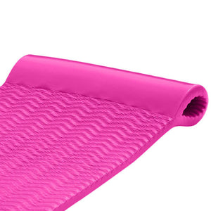 TRC Recreation Serenity 1.5" Thick Vinyl Swimming Pool Float Mat, Flamingo Pink