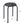 6-Pack Stackable Multifunctional Daisy Design Backless Round Metal Stool Set