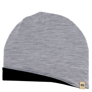 Microweight Reversible Wool Beanie - Woolverino