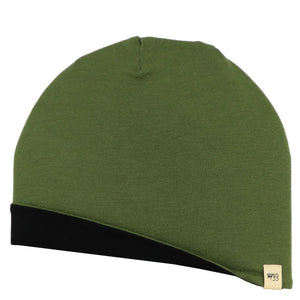 Microweight Reversible Wool Beanie - Woolverino
