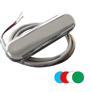 Shadow-Caster Courtesy Light w/2' Lead Wire - 316 SS Cover - RGB Multi-Color - 4-Pack - TRAPSKI