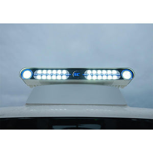 Shadow-Caster Eagle Ray LED Light Bar - White Housing Dual Optics - TRAPSKI