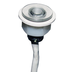 Shadow-Caster Round Accent Light RGB Clear Polycarbonate Housing - TRAPSKI