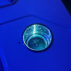 Shadow-Caster Round Accent Light RGB Clear Polycarbonate Housing - TRAPSKI