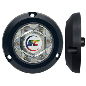 Shadow-Caster SC2 Series Polymer Composite Surface Mount Underwater Light - Full Color - TRAPSKI