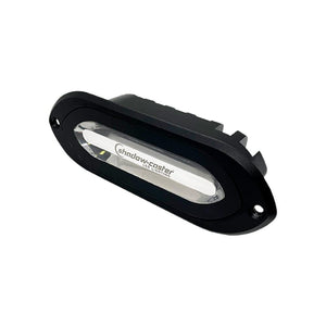 Shadow-Caster SCM-SL Series Flush Mount Spreader Light -Black Housing - Full-Color - TRAPSKI