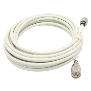 Shakespeare 20 Cable Kit f/Phase III VHF/AIS Antennas - 2 Screw On PL259S RG-8X Cable w/FME Mini Ends Included - TRAPSKI